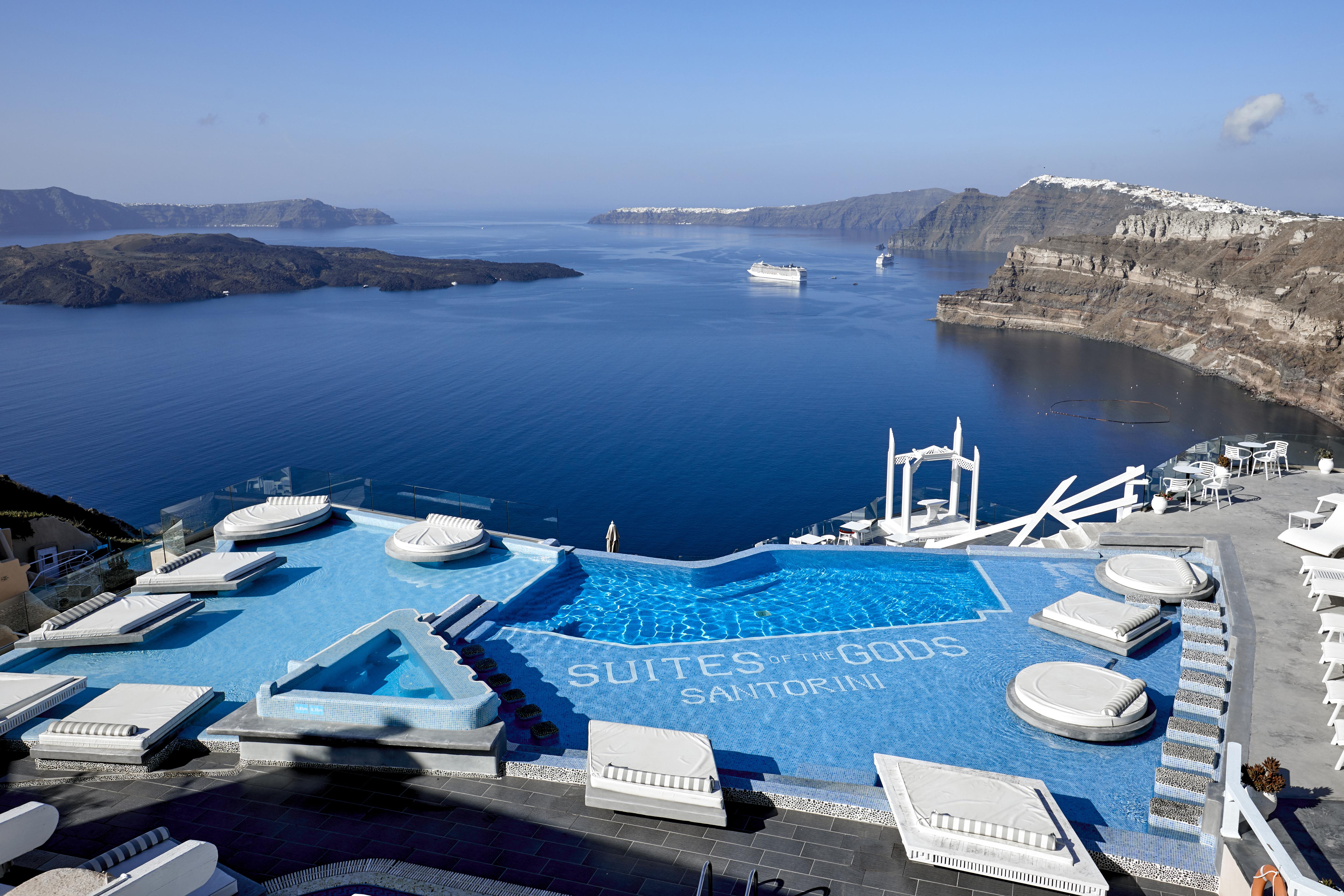 Suites Of The Gods Cave Spa Hotel Megalochori  Exterior foto